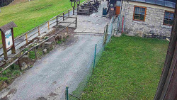 Terasa horského hotelu