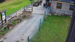 Terasa horského hotelu