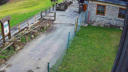 Terasa horského hotelu