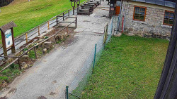 Terasa horského hotelu