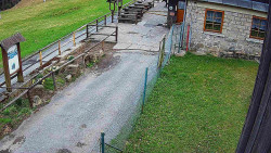 Terasa horského hotelu