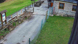 Terasa horského hotelu