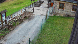 Terasa horského hotelu