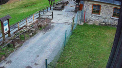 Terasa horského hotelu