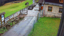 Terasa horského hotelu