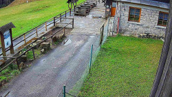 Terasa horského hotelu