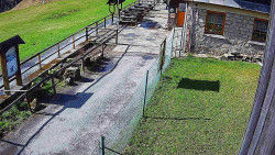 Terasa horského hotelu