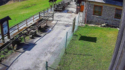 Terasa horského hotelu