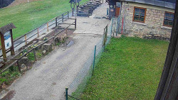 Terasa horského hotelu