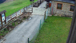 Terasa horského hotelu