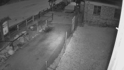 Terasa horského hotelu