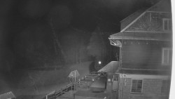 Terasa horského hotelu