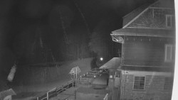 Terasa horského hotelu