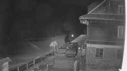 Terasa horského hotelu