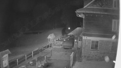 Terasa horského hotelu