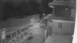 Terasa horského hotelu