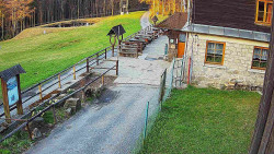 Terasa horského hotelu