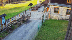 Terasa horského hotelu