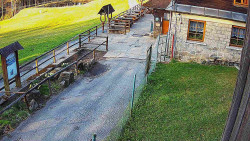 Terasa horského hotelu