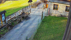 Terasa horského hotelu