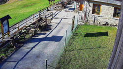 Terasa horského hotelu