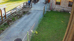 Terasa horského hotelu