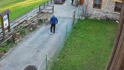 Terasa horského hotelu