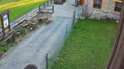 Terasa horského hotelu