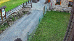 Terasa horského hotelu