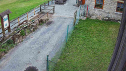 Terasa horského hotelu