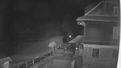 Terasa horského hotelu