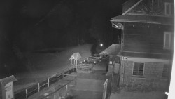 Terasa horského hotelu