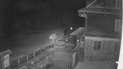 Terasa horského hotelu