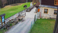 Terasa horského hotelu