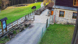 Terasa horského hotelu