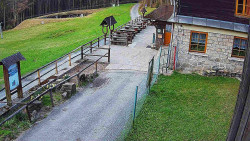 Terasa horského hotelu