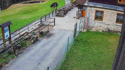 Terasa horského hotelu