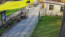 Terasa horského hotelu