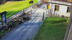 Terasa horského hotelu