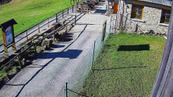 Terasa horského hotelu