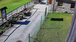 Terasa horského hotelu