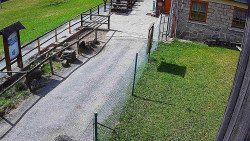 Terasa horského hotelu