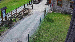 Terasa horského hotelu