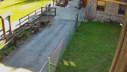 Terasa horského hotelu