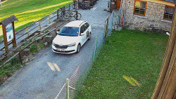 Terasa horského hotelu