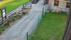 Terasa horského hotelu