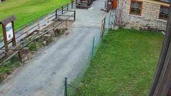 Terasa horského hotelu