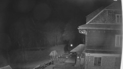 Terasa horského hotelu