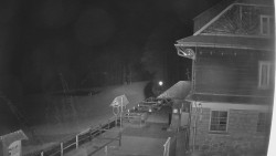 Terasa horského hotelu