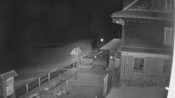 Terasa horského hotelu